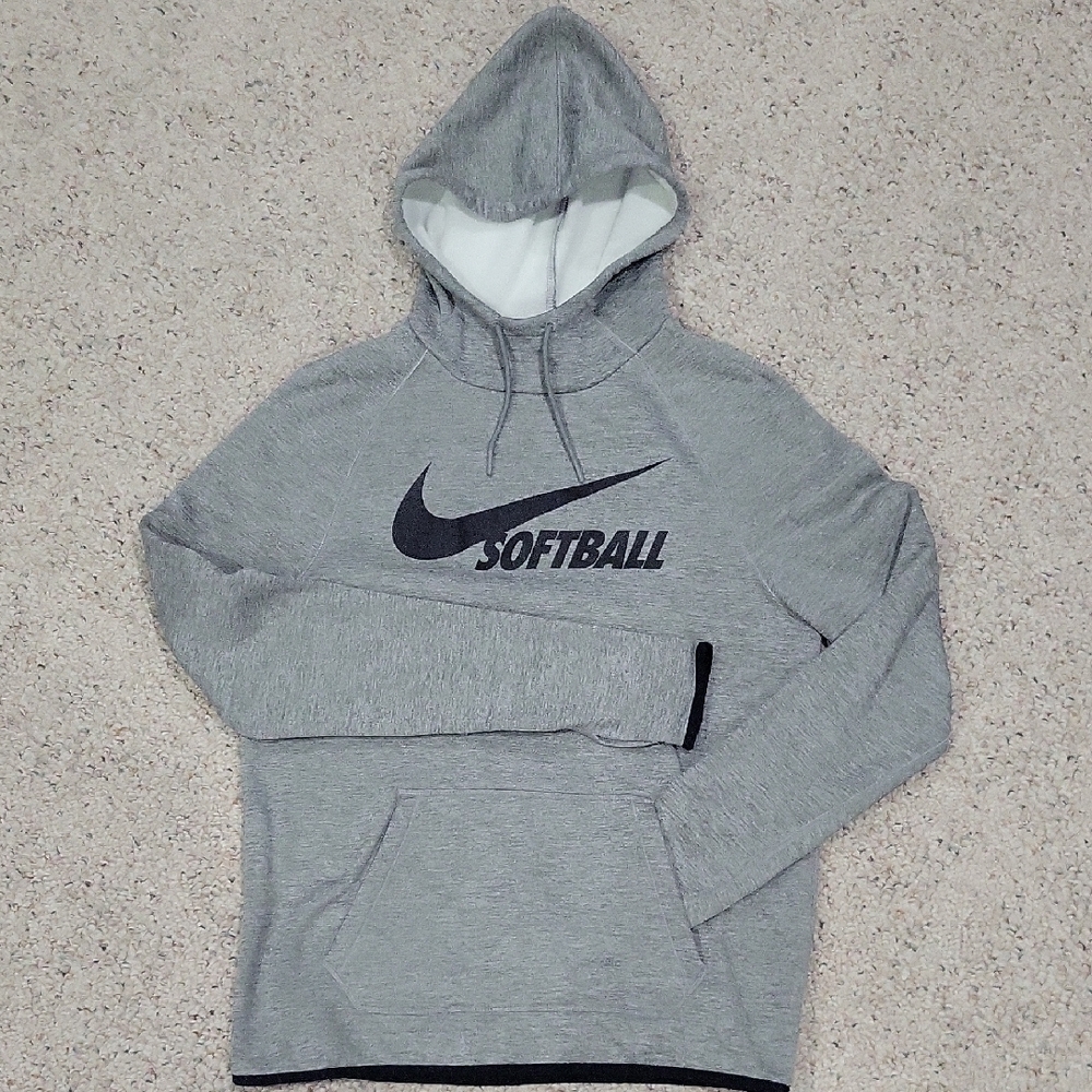 Nike Softball Gray Hoodie